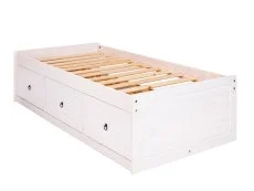 Core Products Core Corona 3ft Single White Wooden Cabin Bed Frame