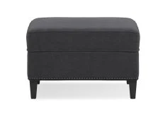 LPD LPD Atticus Grey Linen Footstool