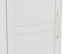 LPD LPD Austen White 1 Door Wardrobe