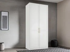 LPD LPD Austen White 2 Door Wardrobe