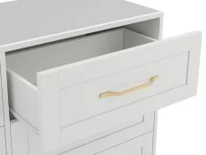 LPD LPD Austen White 3+3 Drawer Chest of Drawers