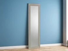 Julian Bowen Julian Bowen Allegro White Wall Mirror