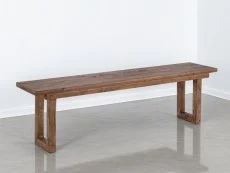 Julian Bowen Julian Bowen Woburn 160cm Reclaimed Pine Dining Bench