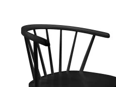 Julian Bowen Julian Bowen Modena Black Wooden Dining Chair