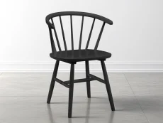 Julian Bowen Julian Bowen Modena Black Wooden Dining Chair