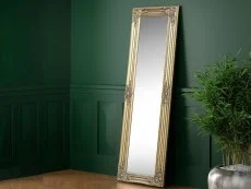 Julian Bowen Julian Bowen Palais Gold Effect Wall Mirror