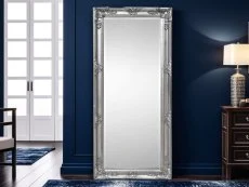 Julian Bowen Julian Bowen Palais Pewter Effect Lean-To Mirror