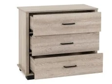 Seconique Seconique Oliver Light Oak 3 Piece Bedroom Furniture Package