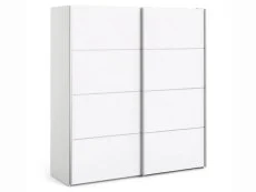 Furniture To Go Clearance - Furniture To Go Verona White Sliding Door Large Double Wardrobe