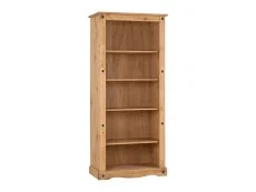 Seconique Clearance - Seconique Corona Pine Tall Wooden Bookcase