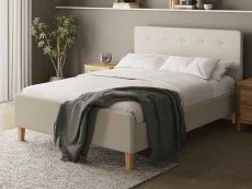 GFW GFW Ashbourne 5ft King Size Natural Fabric Bed Frame