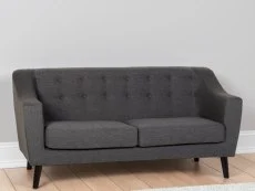 Seconique Seconique Ashley Grey Fabric 3 Seater Sofa