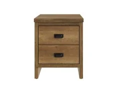 GFW GFW Boston Knotty Oak Effect 3 Piece Bedroom Set