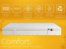 Jay-Be Jay-Be Bio Fresh Hybrid 2000 e-Pocket Eco-Friendly 5ft King Size Mattress in a Box