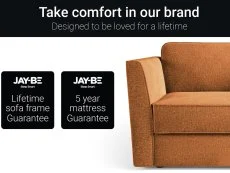 Jay-Be Jay-Be Elegance 3 Seater Sofa Bed