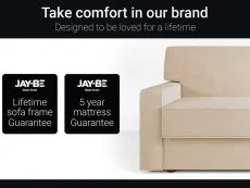 Jay-Be Jay-Be Linea 3 Seater Sofa Bed