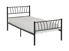 Seconique Seconique Harlow 3ft Single Black Metal Bed Frame