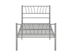 Seconique Seconique Harlow 3ft Single Silver Metal Bed Frame