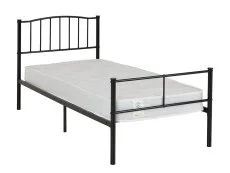 Seconique Seconique Newton 3ft Single Black Metal Bed Frame