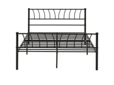 Seconique Seconique Harlow 4ft6 Double Black Metal Bed Frame