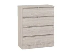 Seconique Seconique Malvern Urban Snow 3+2 Drawer Chest of Drawers