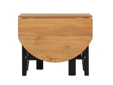 Seconique Seconique Santos Black and Pine Drop Leaf Coffee Table