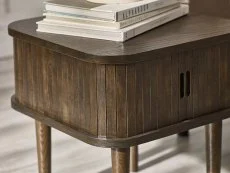 Julian Bowen Julian Bowen Arya Dark Oak Storage Lamp Table