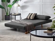 Julian Bowen Julian Bowen Rowan Dark Grey Fabric Sofa Bed