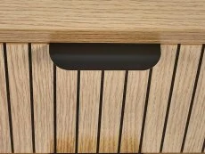 Julian Bowen Julian Bowen Sia Oak 2 Drawer Bedside Table