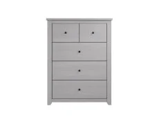 LPD Havana Grey 3+2 Drawer Chest of Drawers