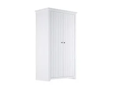 LPD Havana White 2 Door Double Wardrobe