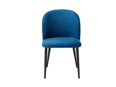 LPD LPD Zara Set of 2 Blue Velvet Dining Chairs