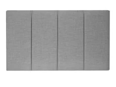 Flexisleep Clearance - Flexisleep Helmsley 5ft King Size Fabric Strutted Headboard in Victoria Grey