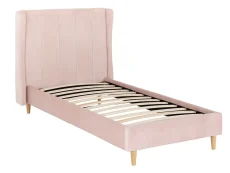 Seconique Clearance - Seconique Amelia 3ft Single Pink Fabric Bed Frame