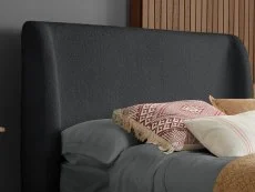 Birlea Furniture & Beds Birlea Halfden Grey Fabric Bed Frame