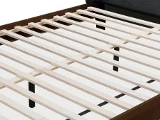 Birlea Furniture & Beds Birlea Halfden 5ft King Size Grey Fabric Bed Frame
