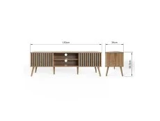 GFW GFW Rowan Oak TV Unit