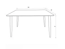 Core Products Core Aspen Rectangular Aged Oak Dining Set
