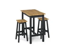 Core Products Core Corona Black Large Rectangular Dining Set