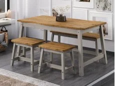 Core Products Core Corona Grey Edge Large Dining Bench