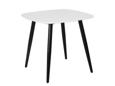Core Aspen Square White Dining Table
