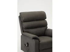 TGC TGC Lewis Single Motor Dark Grey Riser Recliner Chair