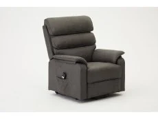 TGC TGC Lewis Single Motor Dark Grey Riser Recliner Chair