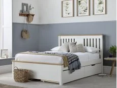 Bedmaster Bedmaster Chester 3ft Single White Wooden Bed Frame