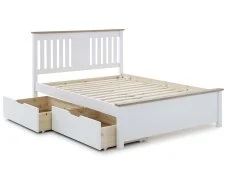 Bedmaster Bedmaster Chester 3ft Single White Wooden Bed Frame