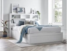 Bedmaster Bedmaster Arizona 4ft6 Double White Wooden Ottoman Bed Frame
