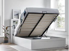 Bedmaster Bedmaster Arizona 4ft6 Double White Wooden Ottoman Bed Frame