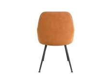 LPD LPD Tara Set of 2 Rust Velvet Dining Chairs