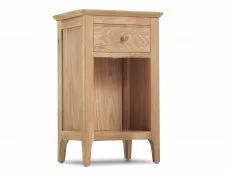 Archers Archers Windermere 1 Drawer Oak Wooden Small Bedside Table (Assembled)