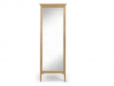 Archers Archers Windermere Oak Wooden Cheval Mirror (Assembled)